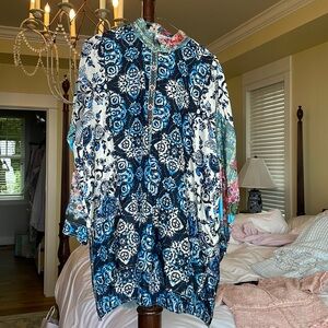 Johnny Was size XS blouse, silk, full cut.